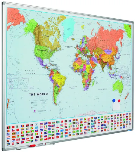 Landkarten Europa und Welt