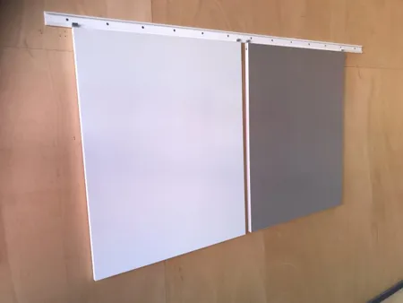 Anhängetafeln B1 -weiss/Bulletin-Board