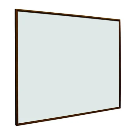 Whiteboard Nussholz-Optik